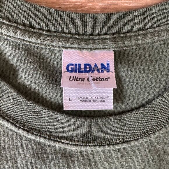 Y2K Snow Patrol Official Concert Merch Green Shirt Size Large Indie Alt Rock Pop - Picture 3 of 4